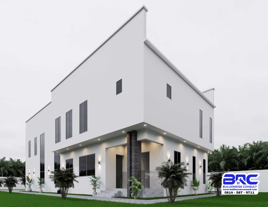 5 Bedroom Duplex House Plan with a Garage in Nigeria-Bullionrise Consult-8