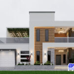 6 Bedroom Duplex House Plan with a Garage | Luxor Duplex (PSN00158BA)