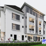 Complex Apartment and Duplex House Plan with a Pent Floor | The Grand Pentara (PSN00148BA)