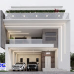 5 bedroom modern duplex house design in Nigeria | Domus Primo (PSN00156BA)