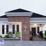Modern 4-Bedroom Bungalow Design | Perfect Home Plan in Nigeria |Orbit Villa (PSN00164BA)