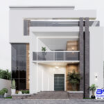 5 bedroom modern duplex house design in Nigeria | Nuru Haven (PSN00163BA)