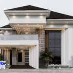 A Luxurious 5 bedroom modern duplex house design in Nigeria | Seraph Villa(PSN00194BA)