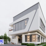 A Modern 4 Bedroom Duplex Design house plan with Hidden Roof, Garage, Gym And Swimming Pool | Tulip Bloom (PSN00225BA)