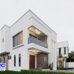 Luxury 4 Bedroom Duplex Design house plan with Swimming Pool | Opal Waters (PSN00210BA)