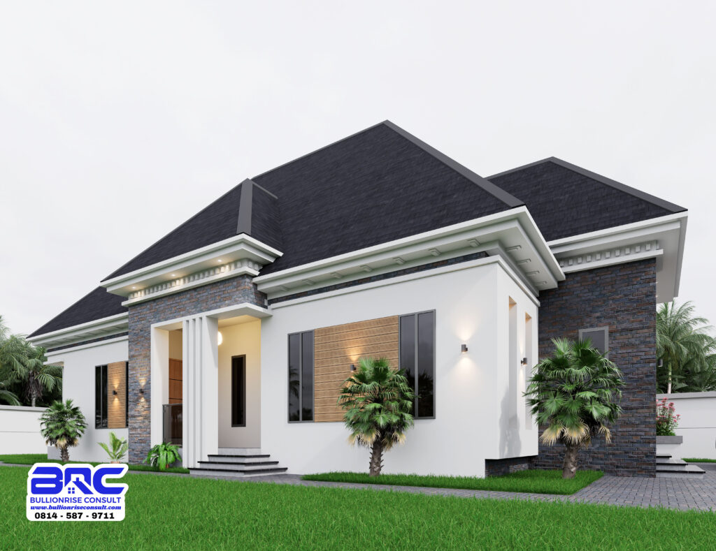 Standard 3 Bedroom Bungalow Plan _bullionrise consult_2