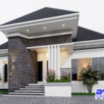 Standard 3 Bedroom Bungalow Plan | Villa Élégant (PSN00175BA)