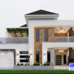 6 Bedroom Duplex House Plan with a Garage | Eden Heim (PSN00168BA)