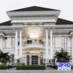 Luxury 5 Bedroom Duplex Design house plan with Swimming Pool and Security | Ocean View (PSN00223BA)