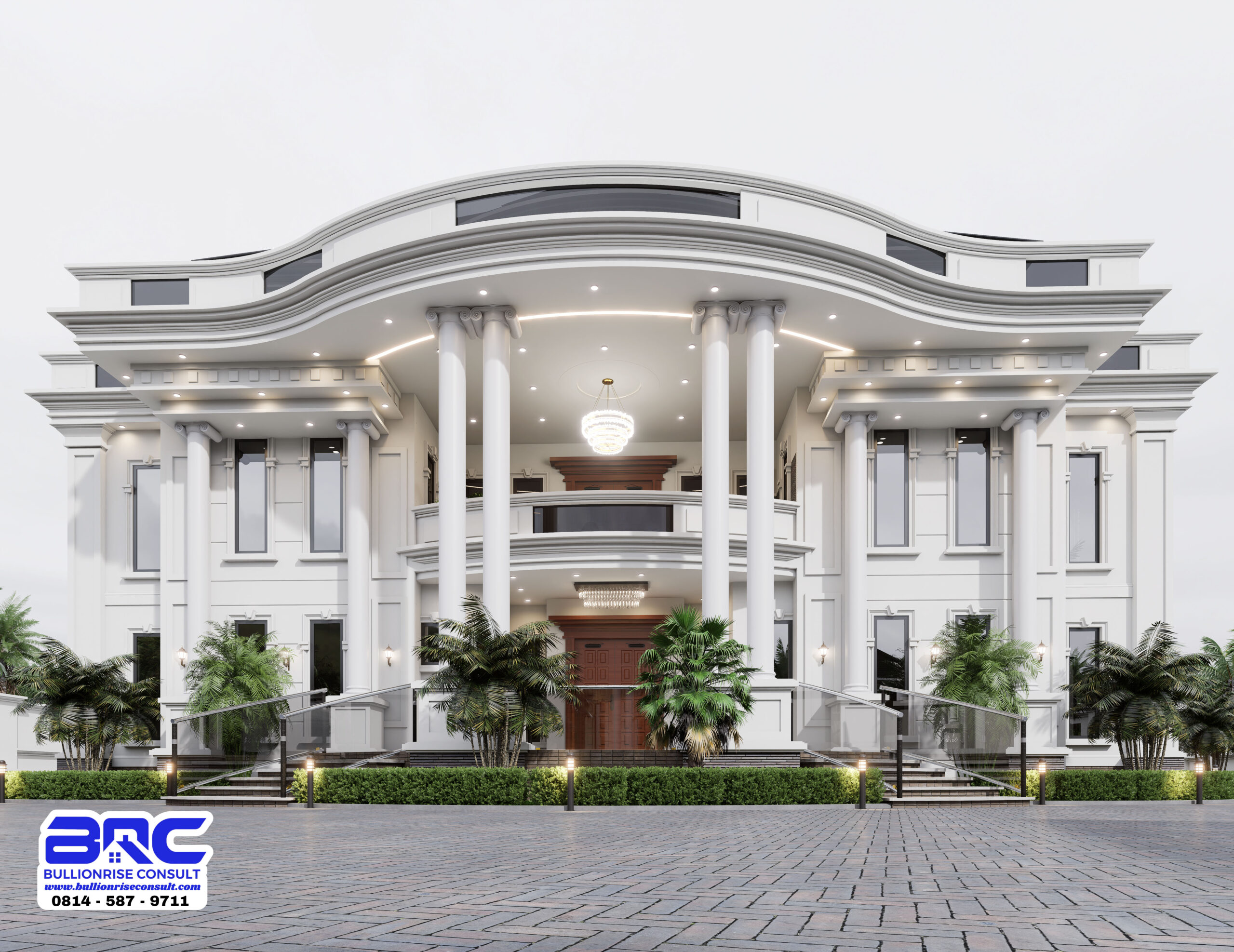 Luxurious 9-bedroom mansion