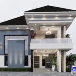 A Simple 5 Bedroom Duplex Plan |Maison Royale(PSN00232BA)