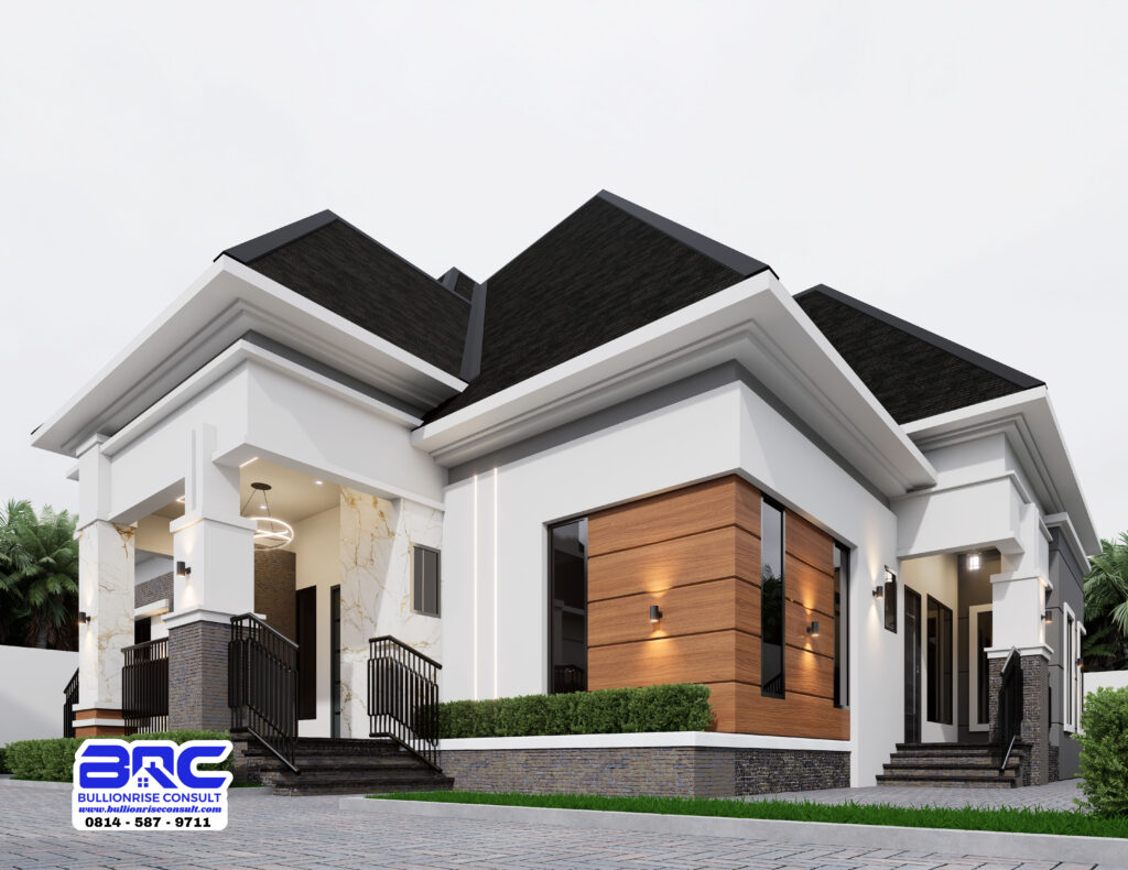 The Perfect 4 Bedroom House Plan In Nigeria |  Nova Villa (PSN00229BA)