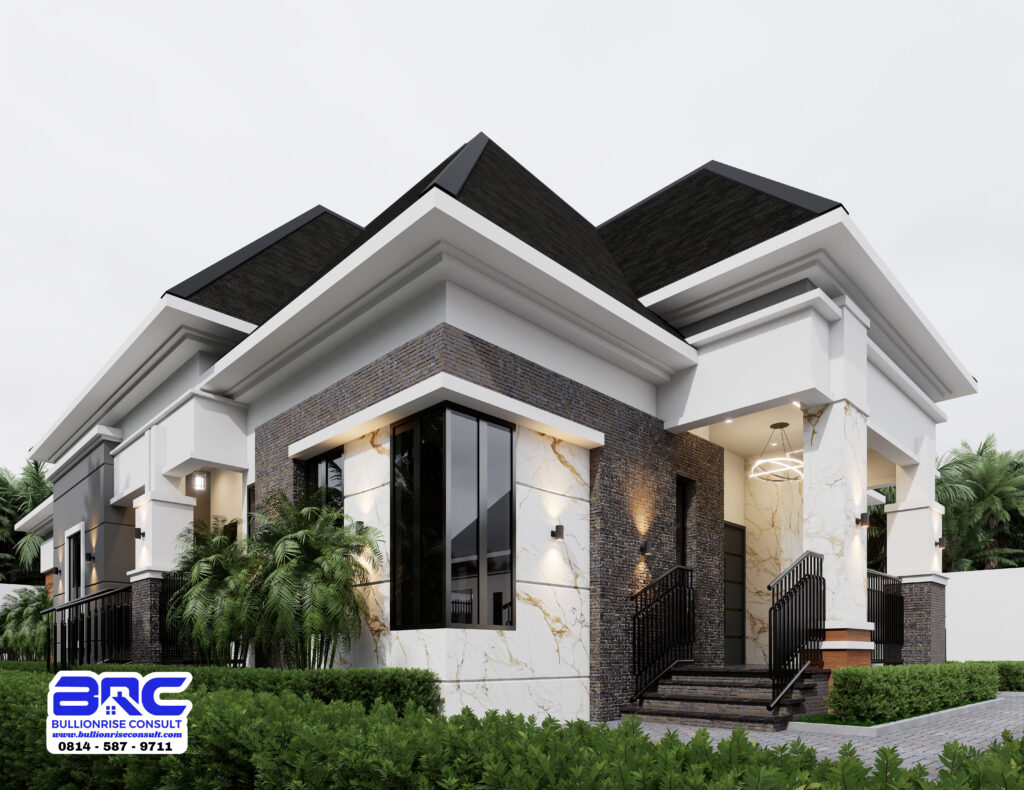 The Perfect 4 Bedroom House Plan In Nigeria |  Nova Villa (PSN00229BA)
