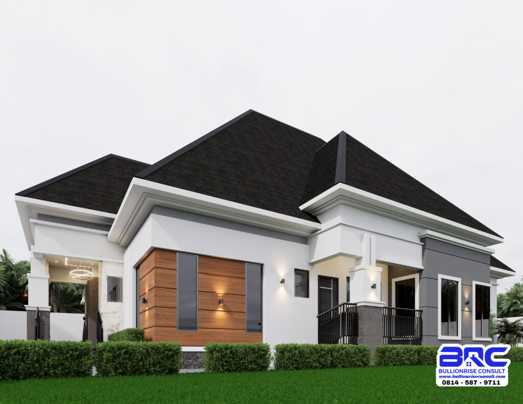 The Perfect 4 Bedroom House Plan In Nigeria |  Nova Villa (PSN00229BA)