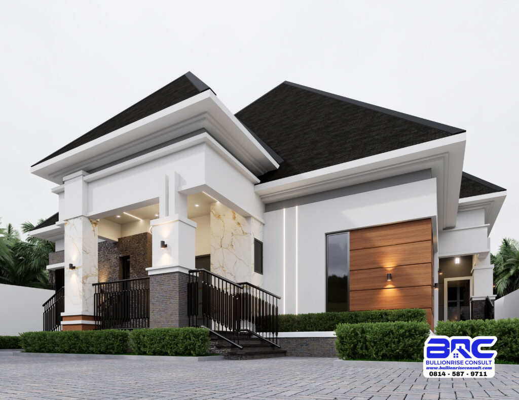The Perfect 4 Bedroom House Plan In Nigeria |  Nova Villa (PSN00229BA)