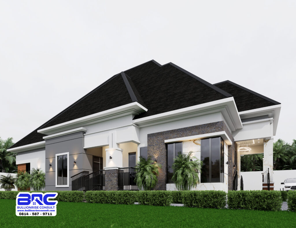 The Perfect 4 Bedroom House Plan In Nigeria |  Nova Villa (PSN00229BA)