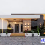 Modern Flat Roof Bungalow House Design |Sliver Horizon (PSN00212BA)