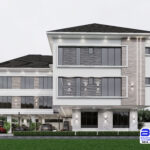 2-Storey Modern Apartment Building Design |Luna Heights (PSN00239BA)