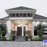 Elegant 4 Bedroom Bungalow House Design | Nova Bloom (PSN00256BA)