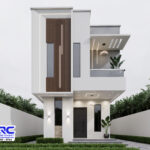 Modern 4 Bedroom Duplex House Design with Attached BQ| Noble Vista (PSN00236BA)