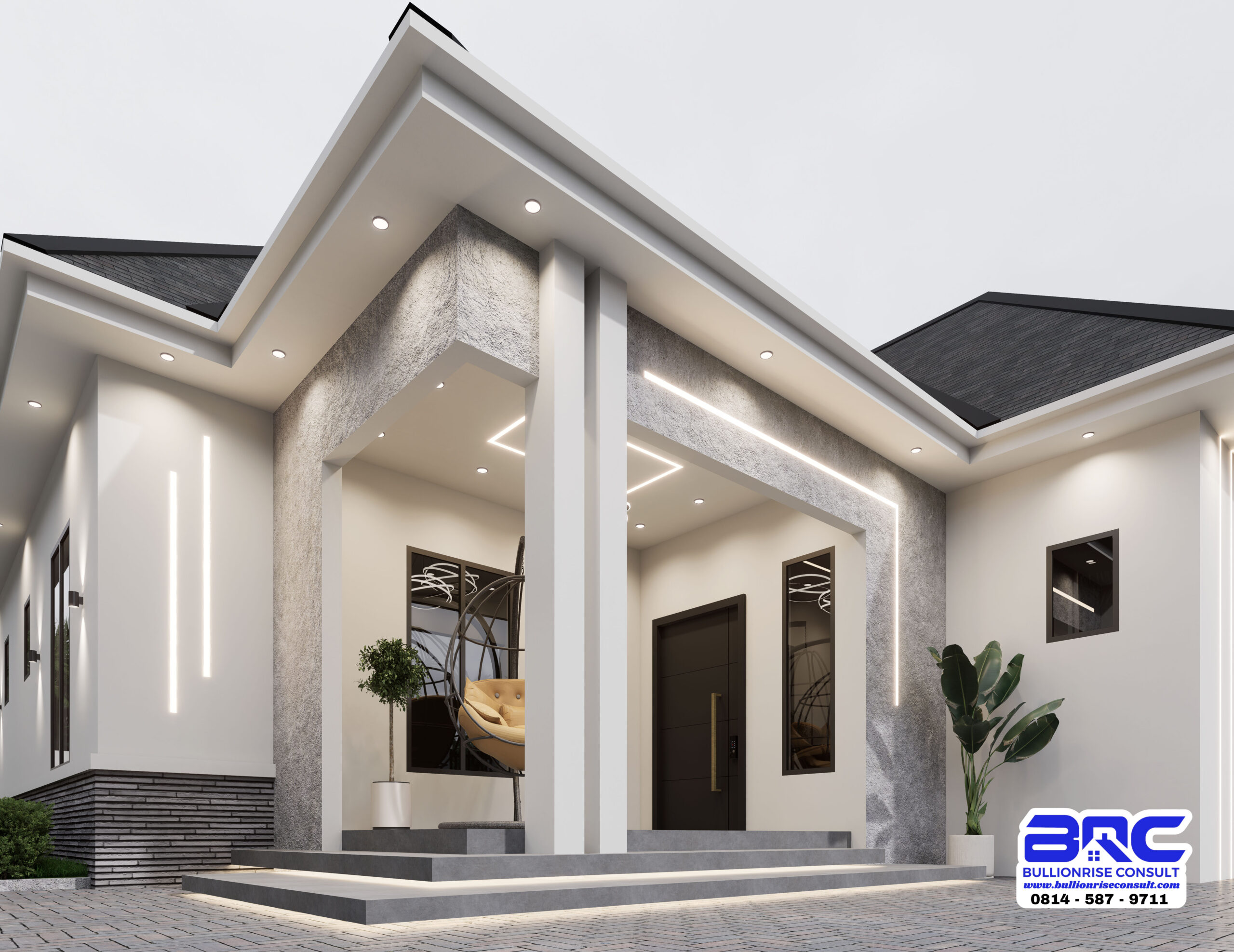 Single Storey 4 Bedroom Bungalow House Plan | Pearl Haven