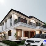 Luxury 6 Bedroom Duplex House Design| Elite Residence (PSN00280BA)