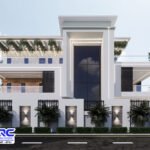 Contemporary 5 Bedroom Duplex House Design with Penthouse | Opal Crest (PSN00302BA)