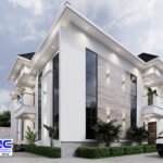 Architectural 4 Bedroom Duplex House Design| Ivory Manor (PSN00305BA)